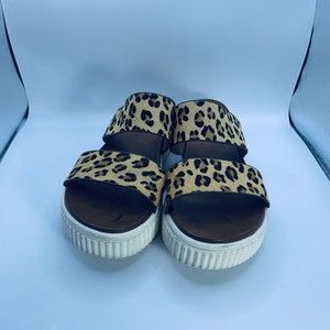 Altard State Leopard Sandals 7 1/2